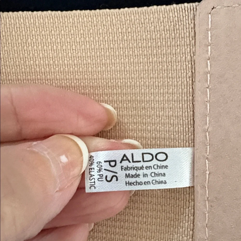 Aldo light Pink Floral Rosette Studded Belt size S - Picture 5 of 5